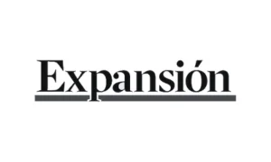 Un logotipo con la palabra expansión.